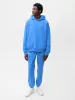 Mens In Conversion Cotton Track Pants—water blue sold by Pangaia