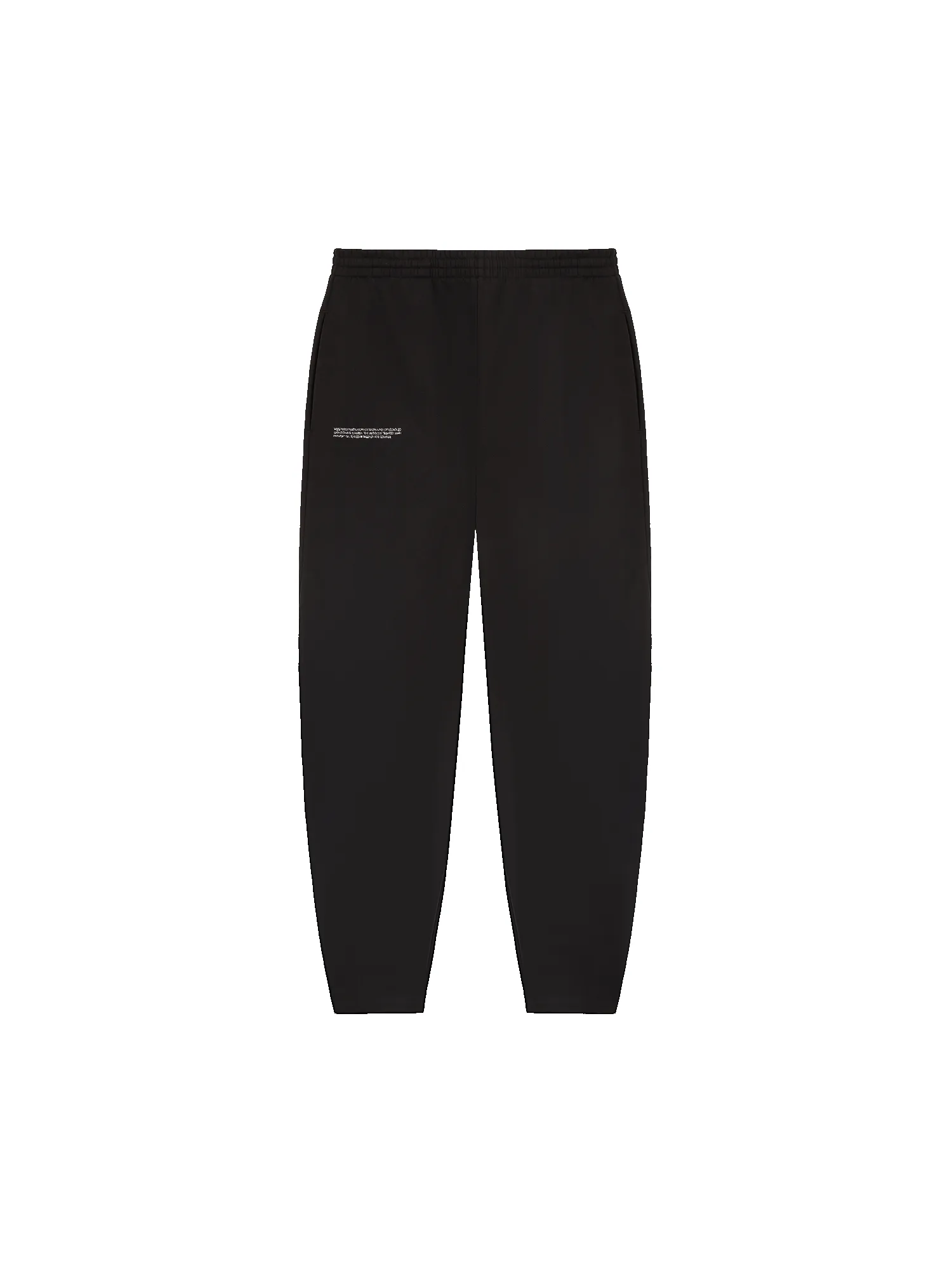 Mens DNA Barrel-Leg Track Pants—black sold by Pangaia