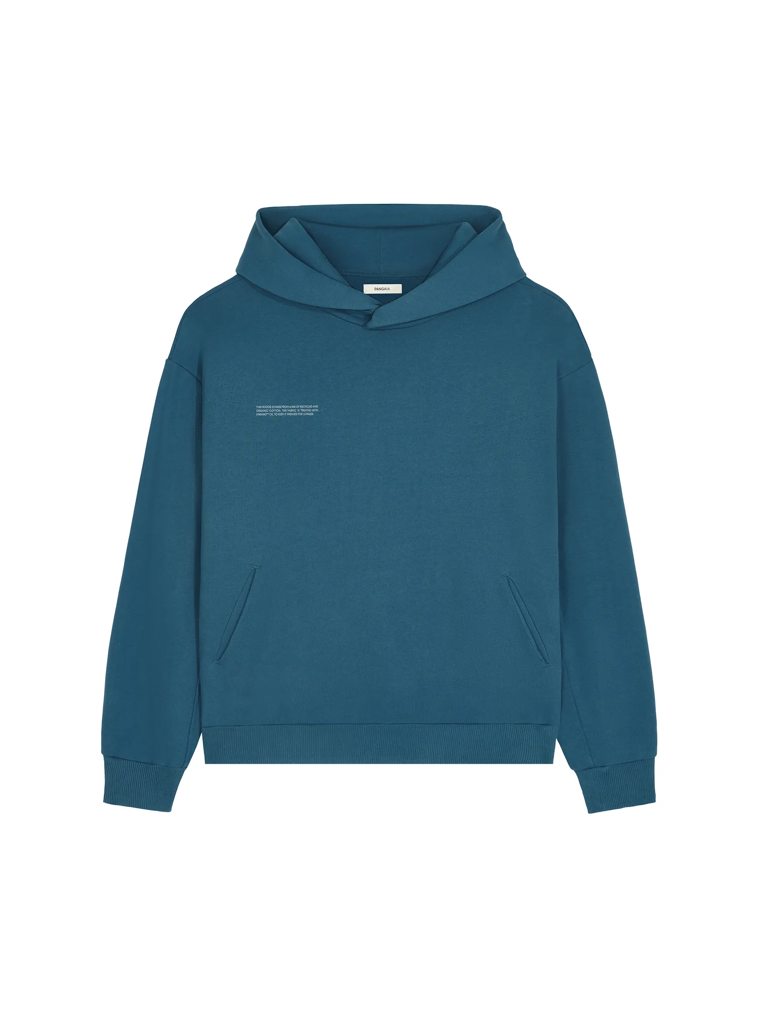 Mens DNA Hoodie—storm blue sold by Pangaia