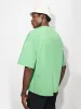 Mens Reclaimed Cotton Boxy T-shirt—reclaim jade sold by Pangaia