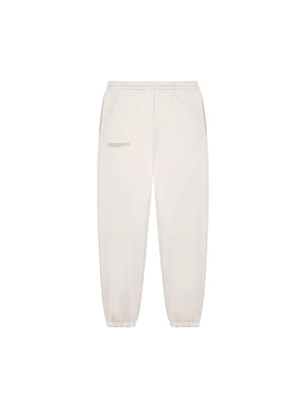 Mens In Conversion Cotton Track Pants—cotton white sold by Pangaia