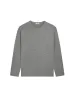 Mens Regenerative Merino Wool Sweater—grey marl sold by Pangaia