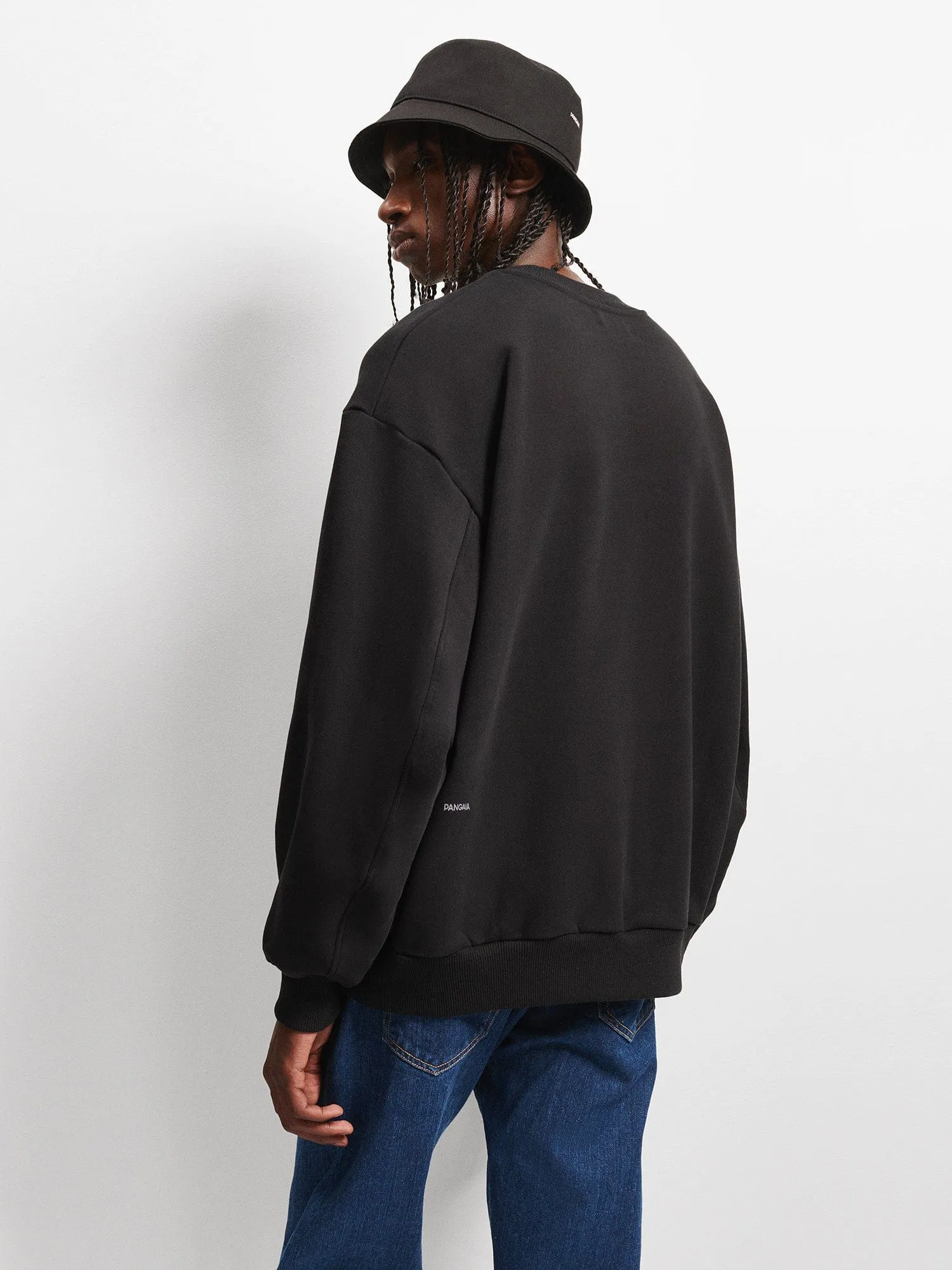 Mens DNA Sweatshirt—black sold by Pangaia product image thumbnail 3