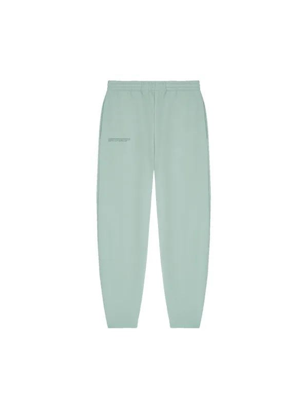 Mens DNA Barrel-Leg Track Pants—eucalyptus blue sold by Pangaia