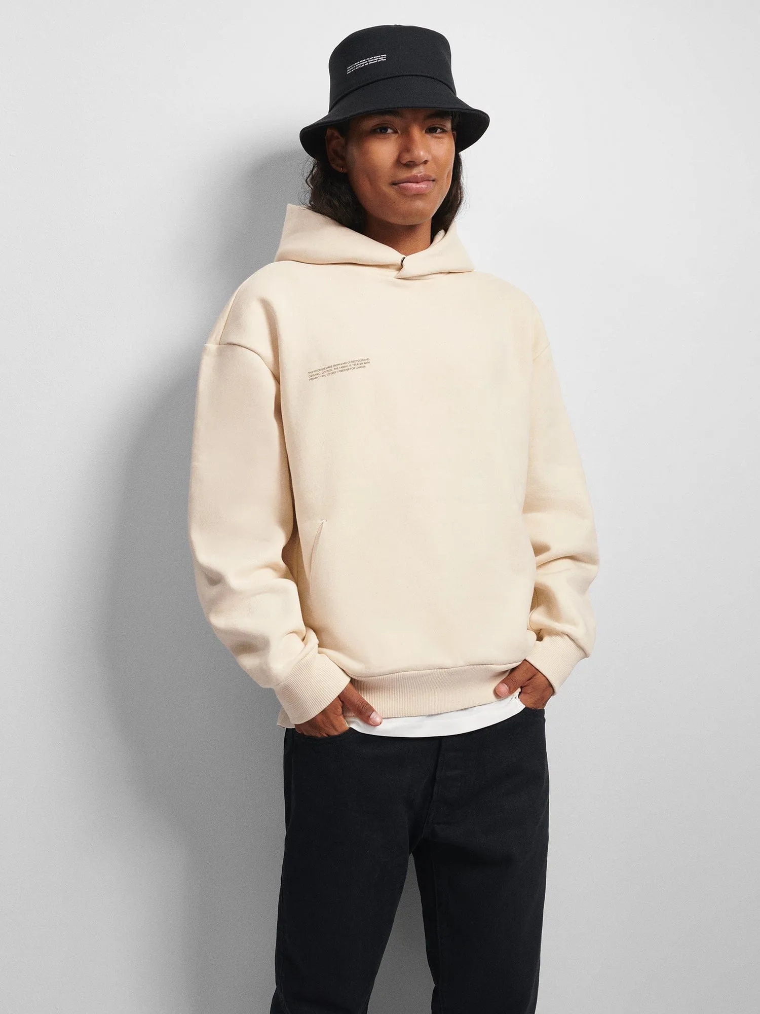 Mens DNA Hoodie—undyed sold by Pangaia product image thumbnail 3