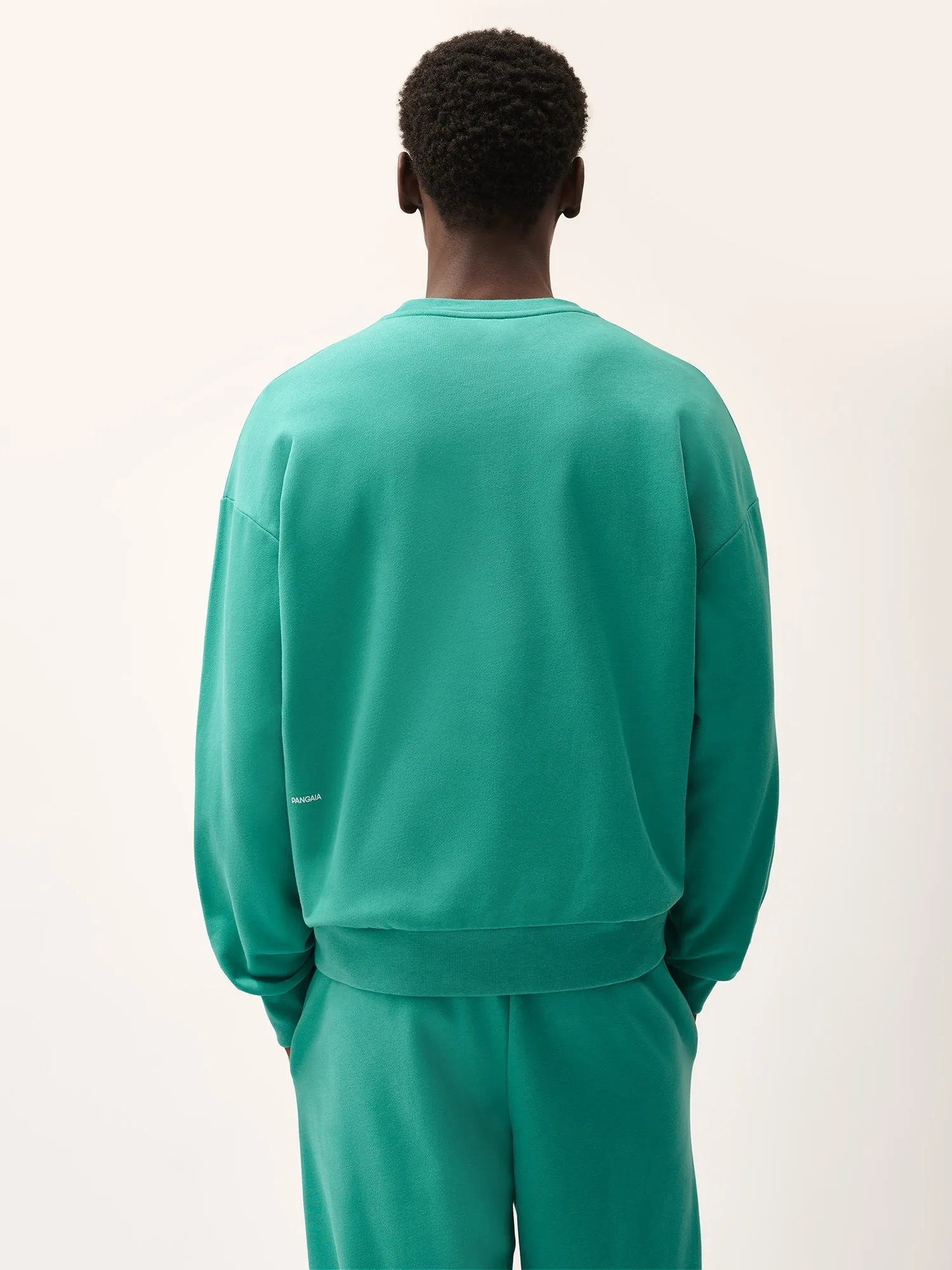 Mens 365 Midweight Sweatshirt—mangrove turquoise sold by Pangaia product image thumbnail 3