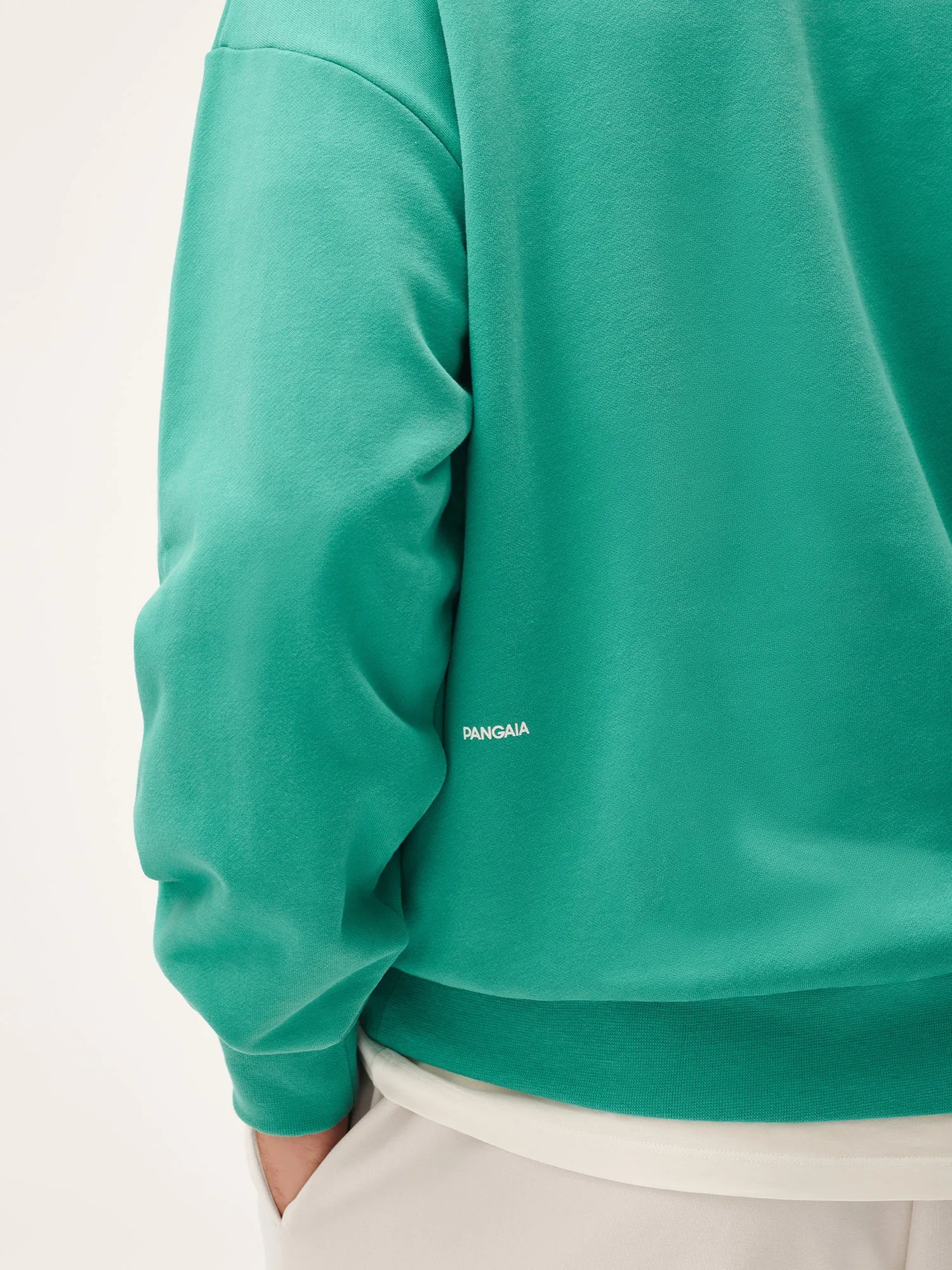 Mens 365 Midweight Sweatshirt—mangrove turquoise sold by Pangaia product image thumbnail 4