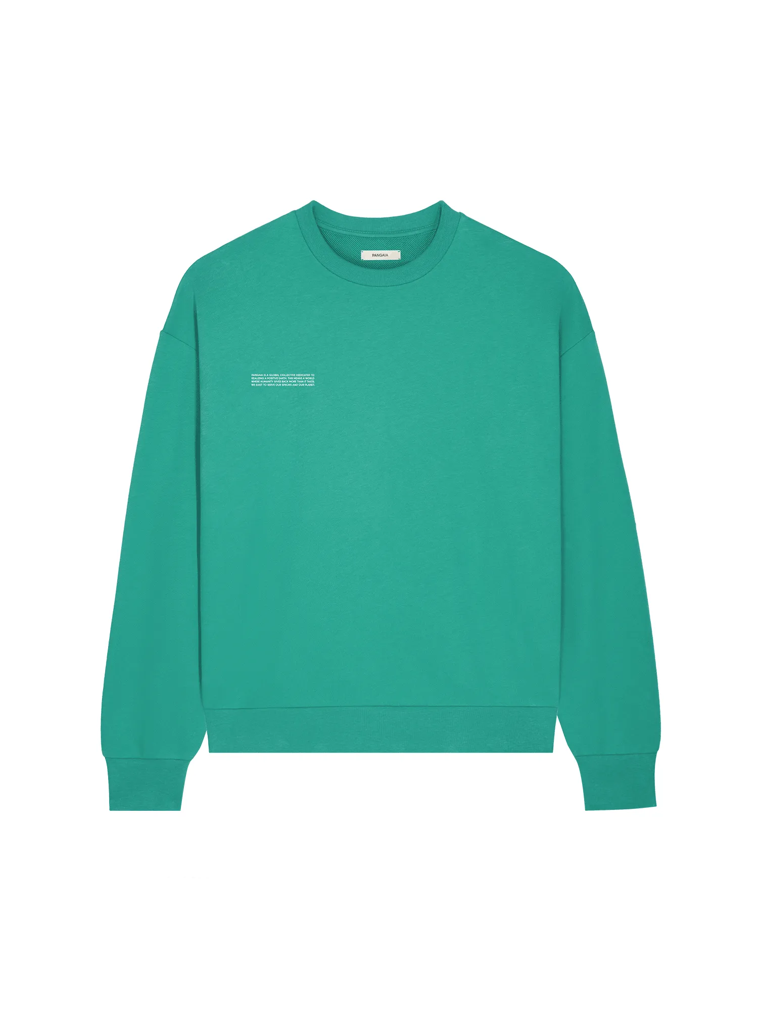 Mens 365 Midweight Sweatshirt—mangrove turquoise sold by Pangaia