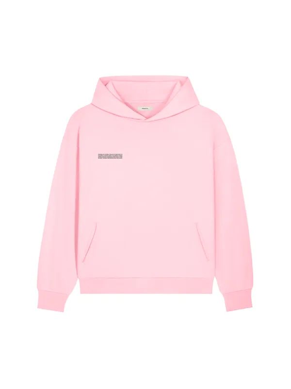Mens 365 Midweight Hoodie—magnolia pink sold by Pangaia