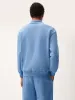 Mens DNA Heavyweight Polo Sweatshirt—summit blue sold by Pangaia