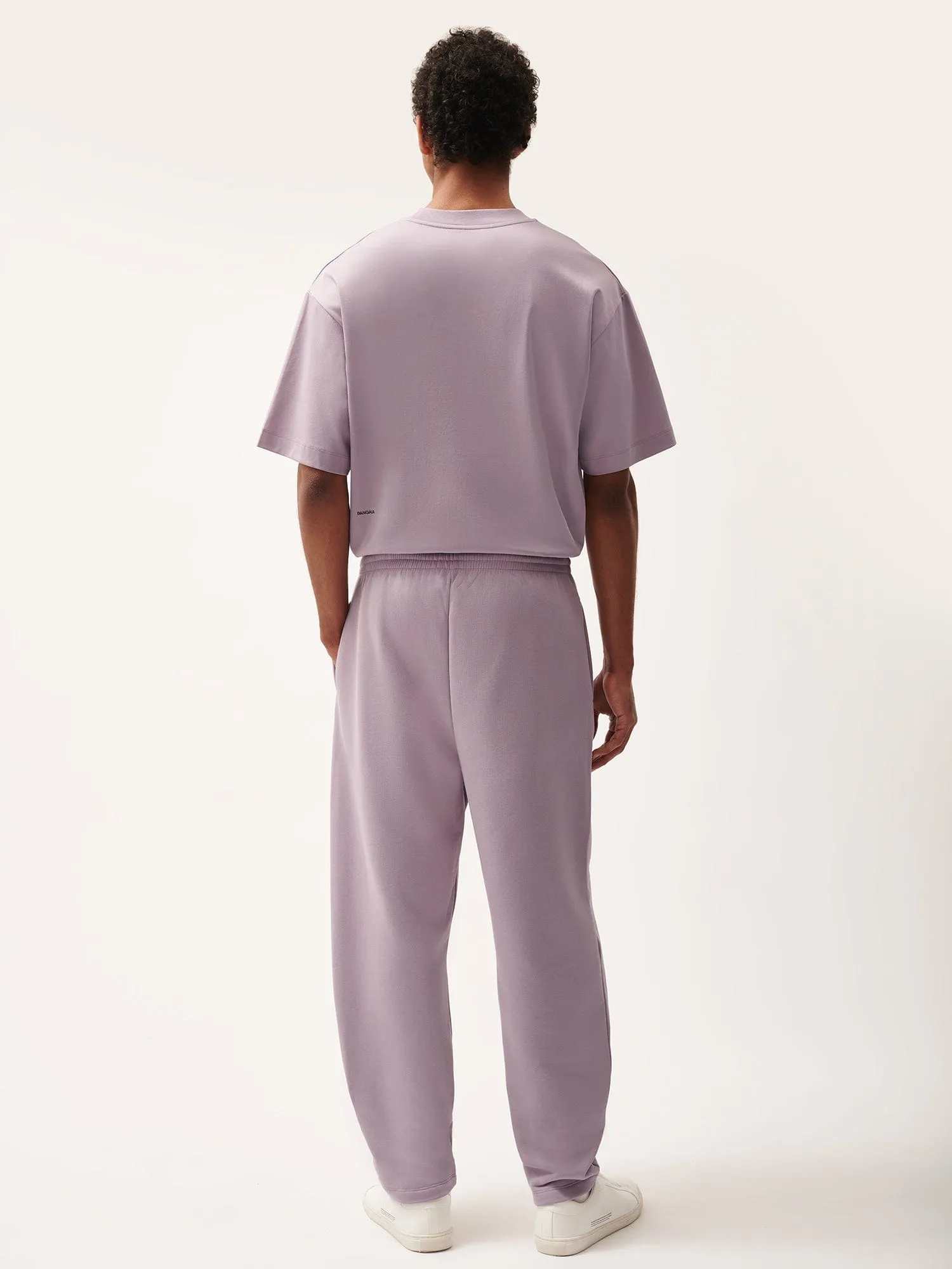 Mens DNA Barrel-Leg Track Pants—raisin purple sold by Pangaia product image thumbnail 3
