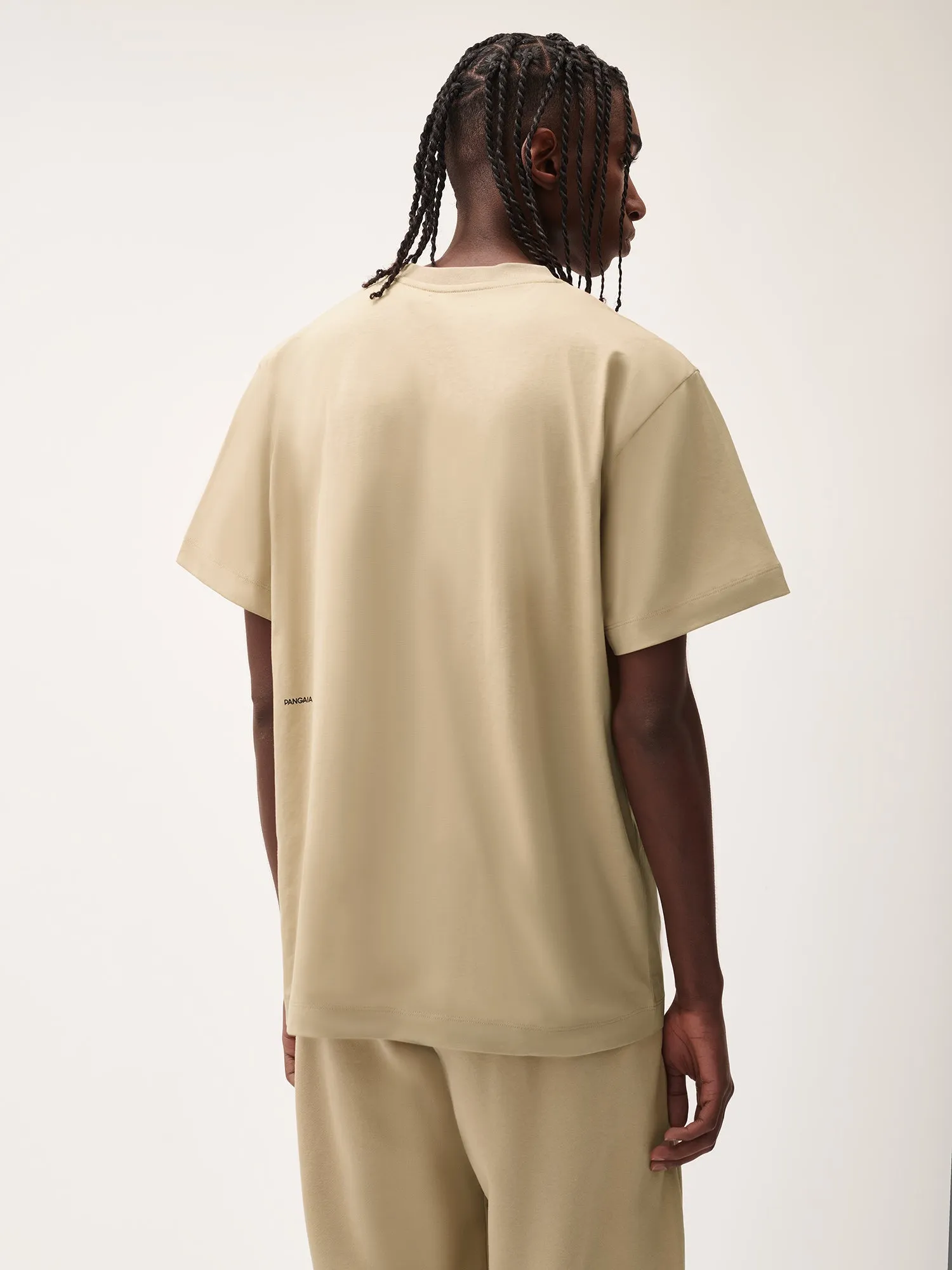Mens 365 Midweight T-shirt—birch beige sold by Pangaia product image thumbnail 3