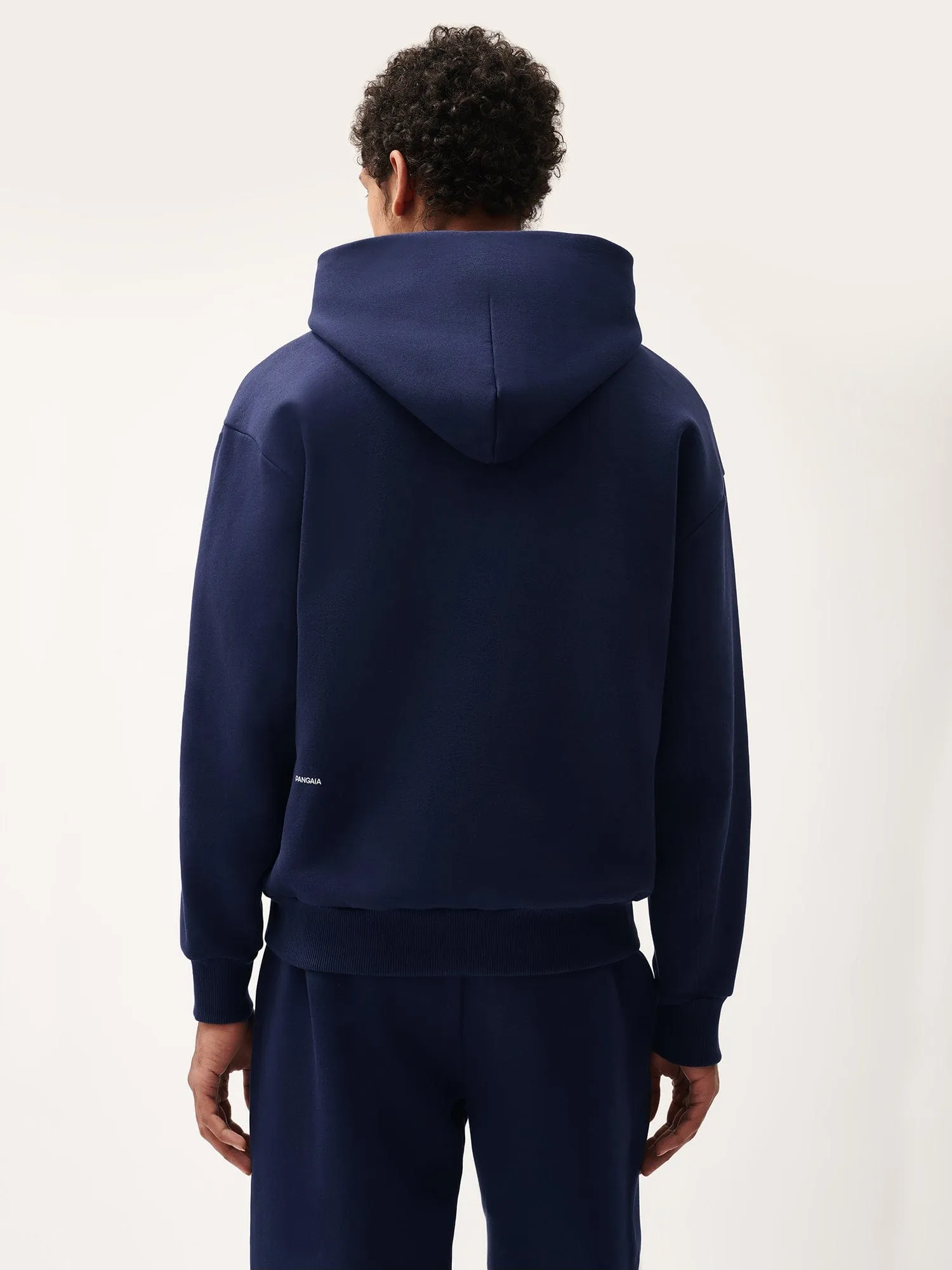 Mens DNA Hoodie—navy sold by Pangaia product image thumbnail 3