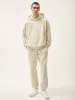 Mens 365 Midweight Track Pants—travertine beige sold by Pangaia