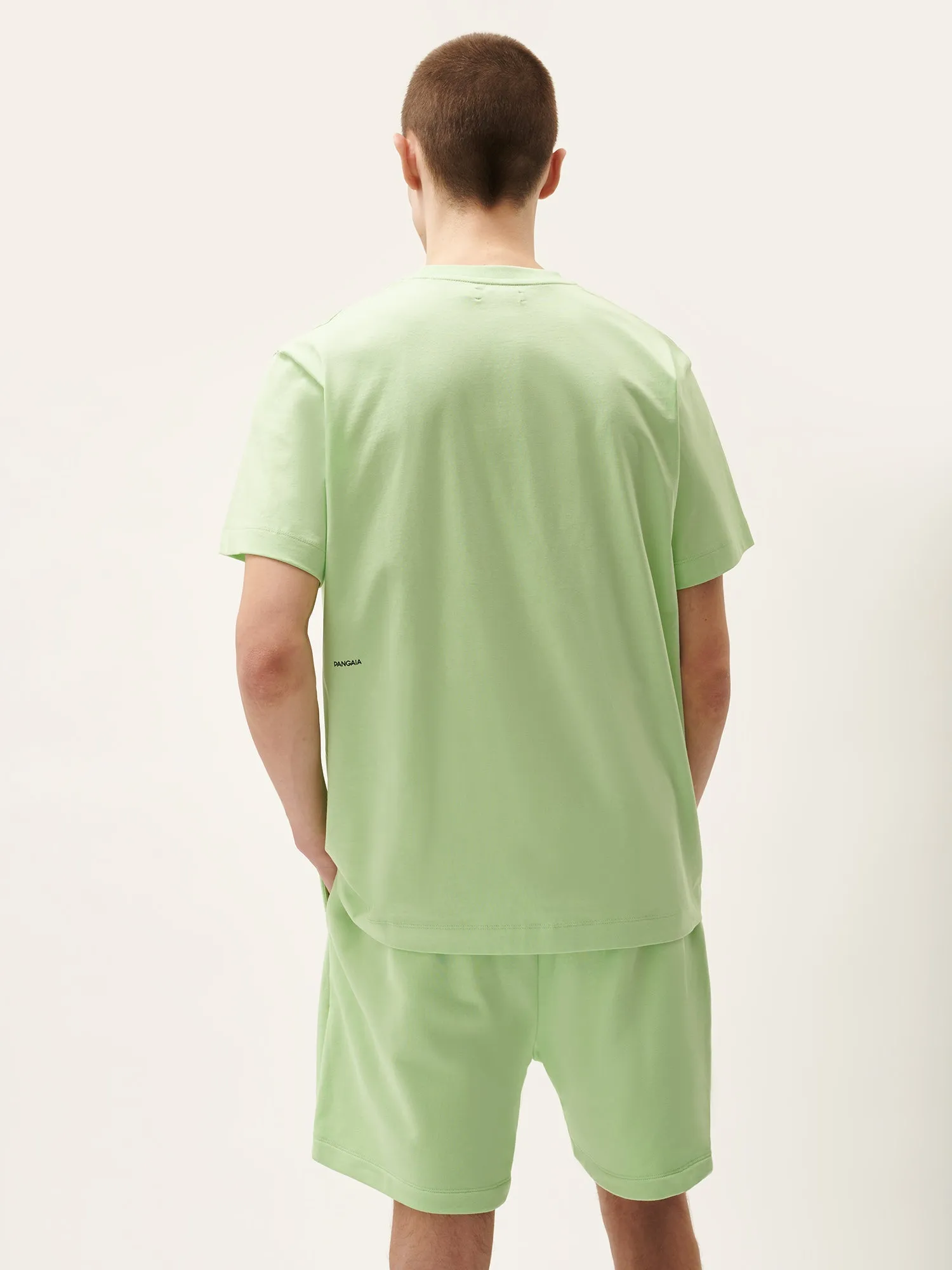 Sale Mens 365 Midweight T-shirt—fennel green sold by Pangaia product image thumbnail 3