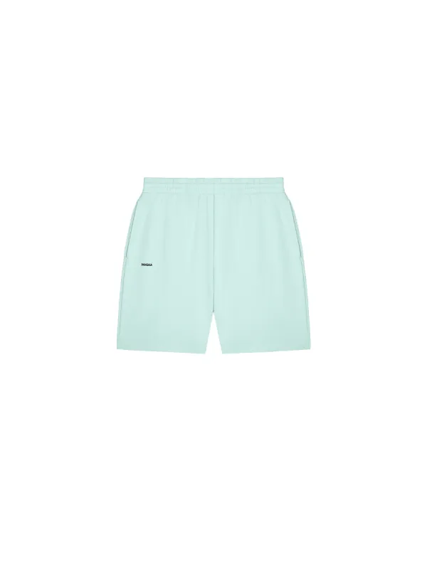 Mens 365 Midweight Mid Length Shorts—reflect blue sold by Pangaia