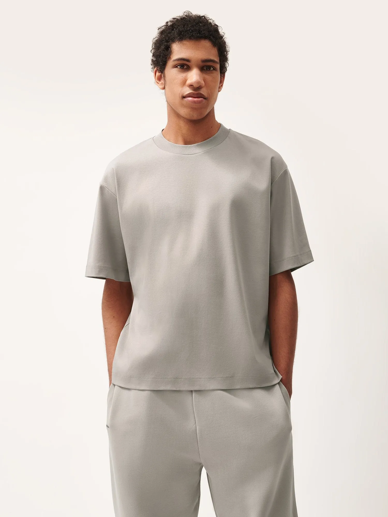 Mens DNA Oversized T-Shirt—stone sold by Pangaia product image thumbnail 2