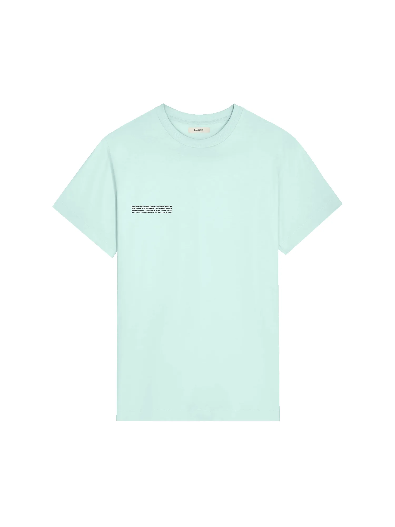 Mens 365 Midweight T-shirt—reflect blue sold by Pangaia