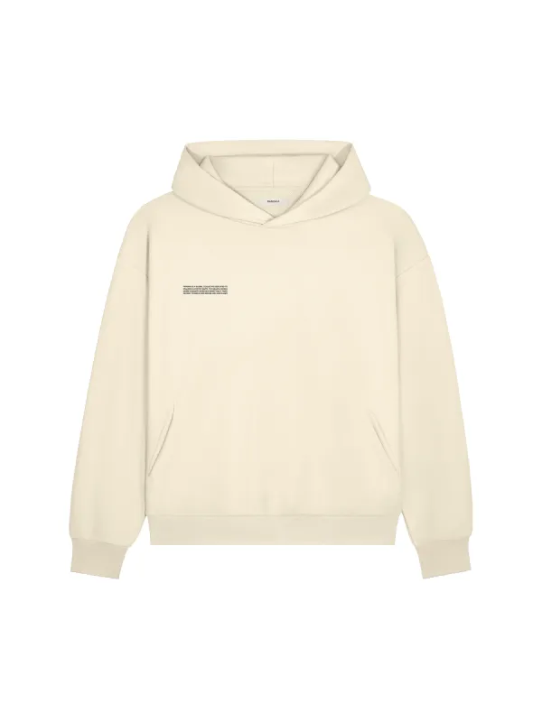 Mens 365 Midweight Hoodie—travertine beige sold by Pangaia