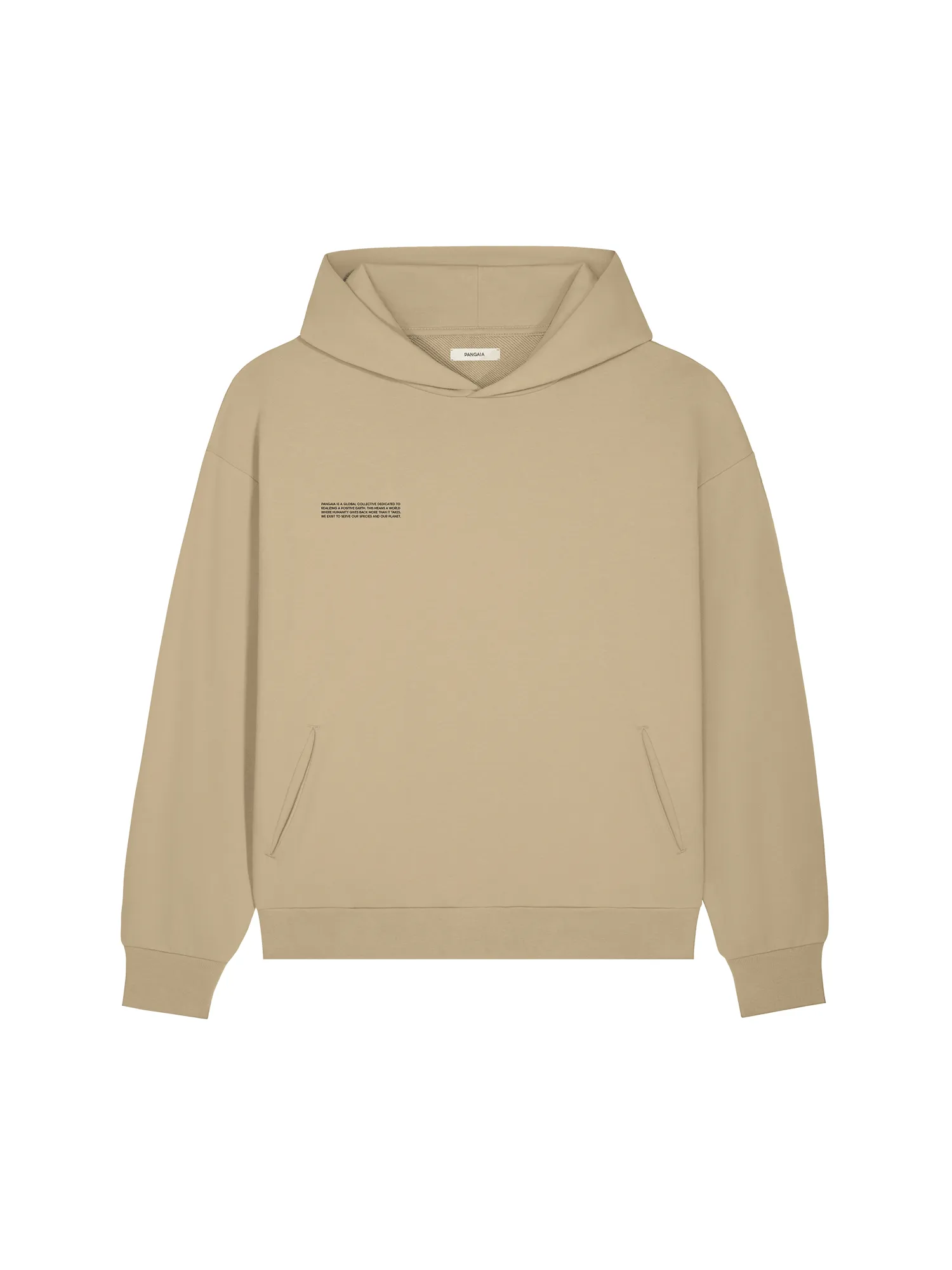 Mens 365 Midweight Hoodie—birch beige sold by Pangaia