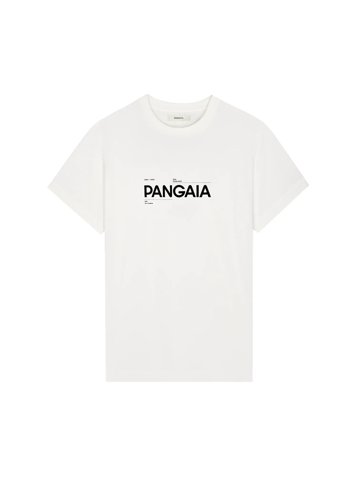 Mens 365 Midweight Definition T-shirt—off-white sold by Pangaia