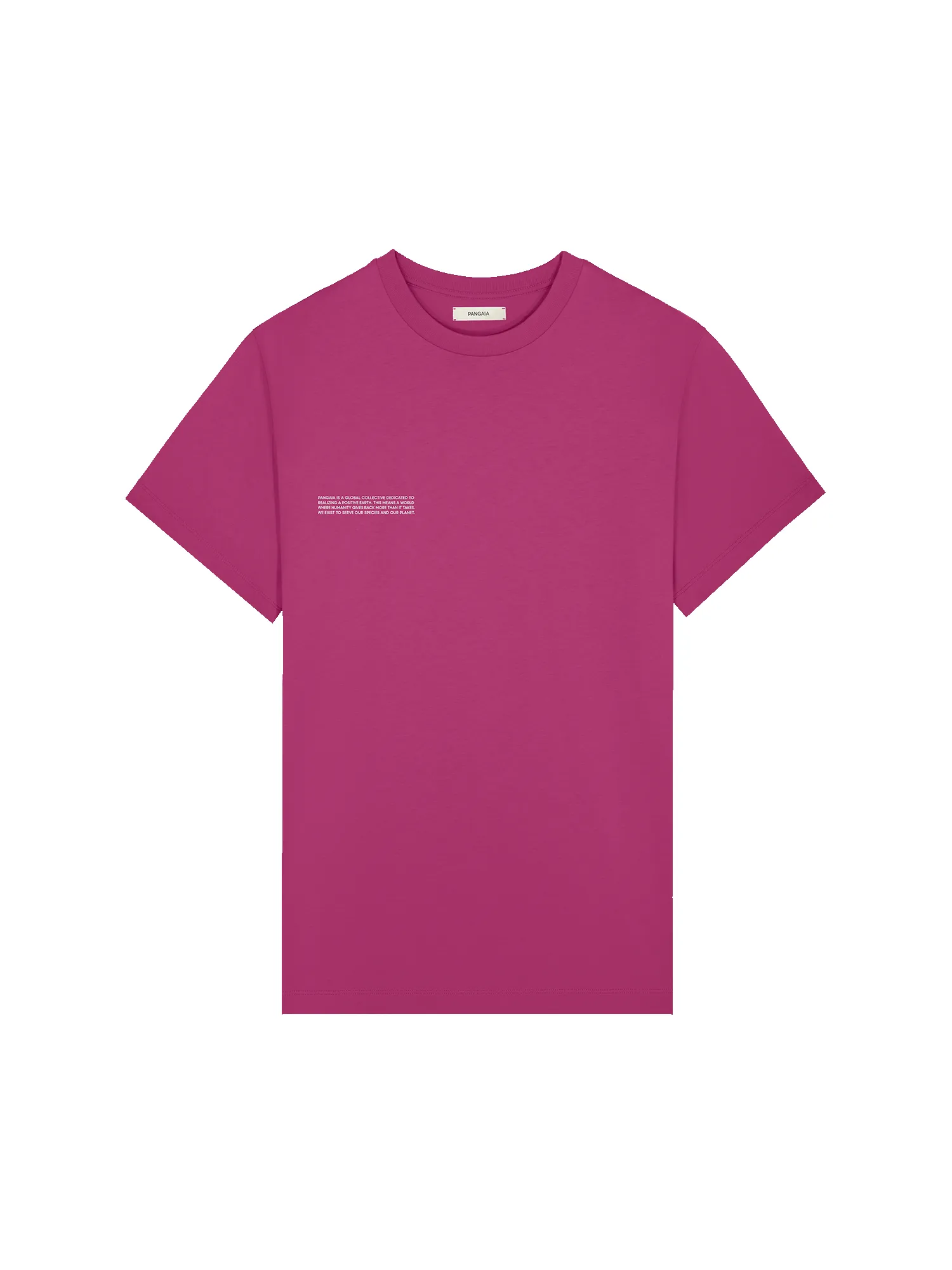 Mens 365 Midweight T-shirt—berry purple sold by Pangaia