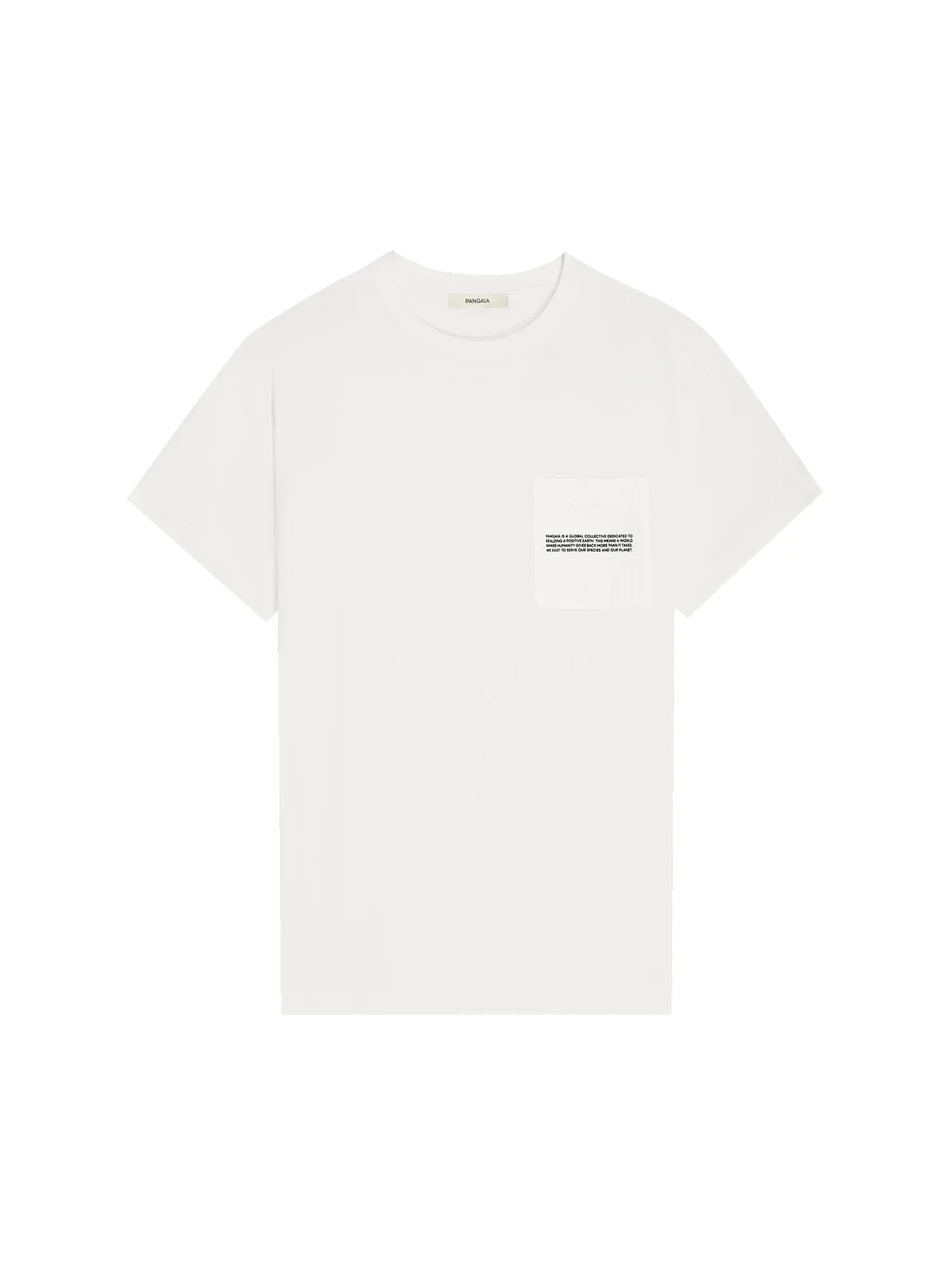 Mens 365 Lightweight Pocket T-Shirt—off-white sold by Pangaia