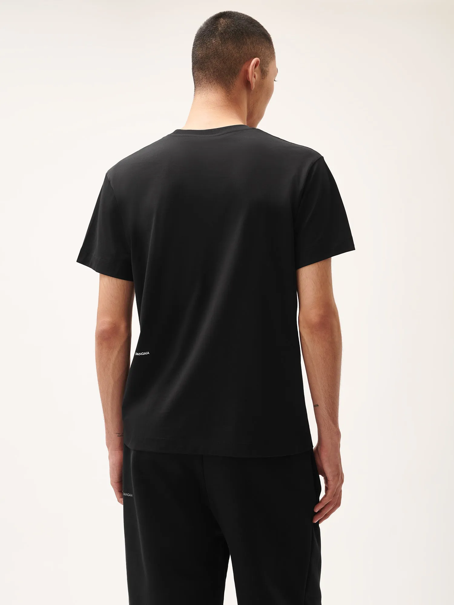 Mens 365 Lightweight Pocket T-Shirt—black sold by Pangaia product image thumbnail 3