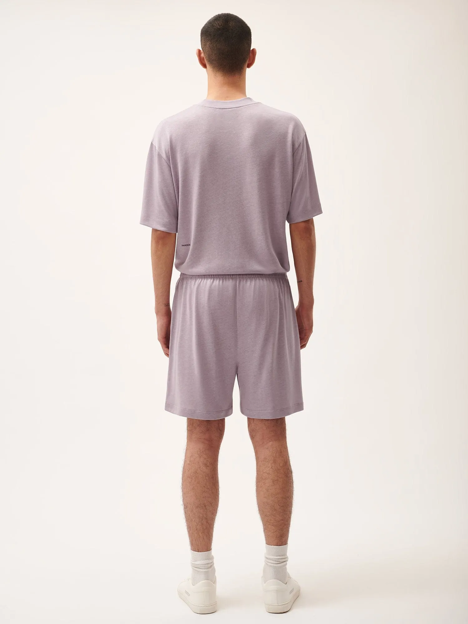 Mens DNA Frutfiber Shorts—raisin purple sold by Pangaia product image thumbnail 3