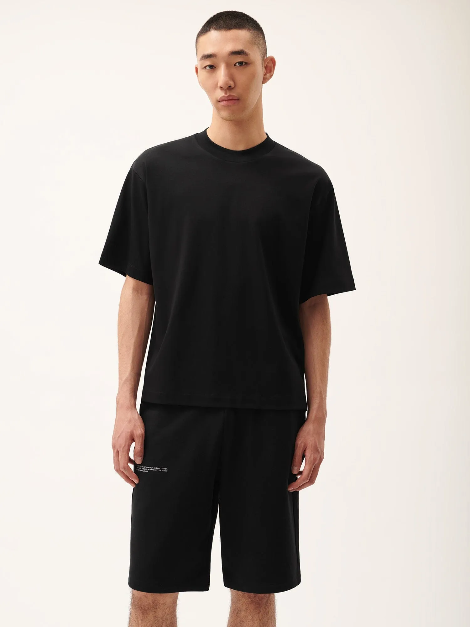 Mens DNA Oversized T-Shirt—black sold by Pangaia product image thumbnail 2