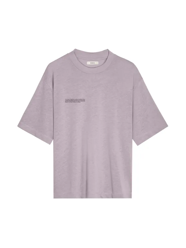 Mens DNA Frutfiber T-Shirt—raisin purple sold by Pangaia