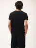 Mens DNA Henley T-Shirt—black sold by Pangaia