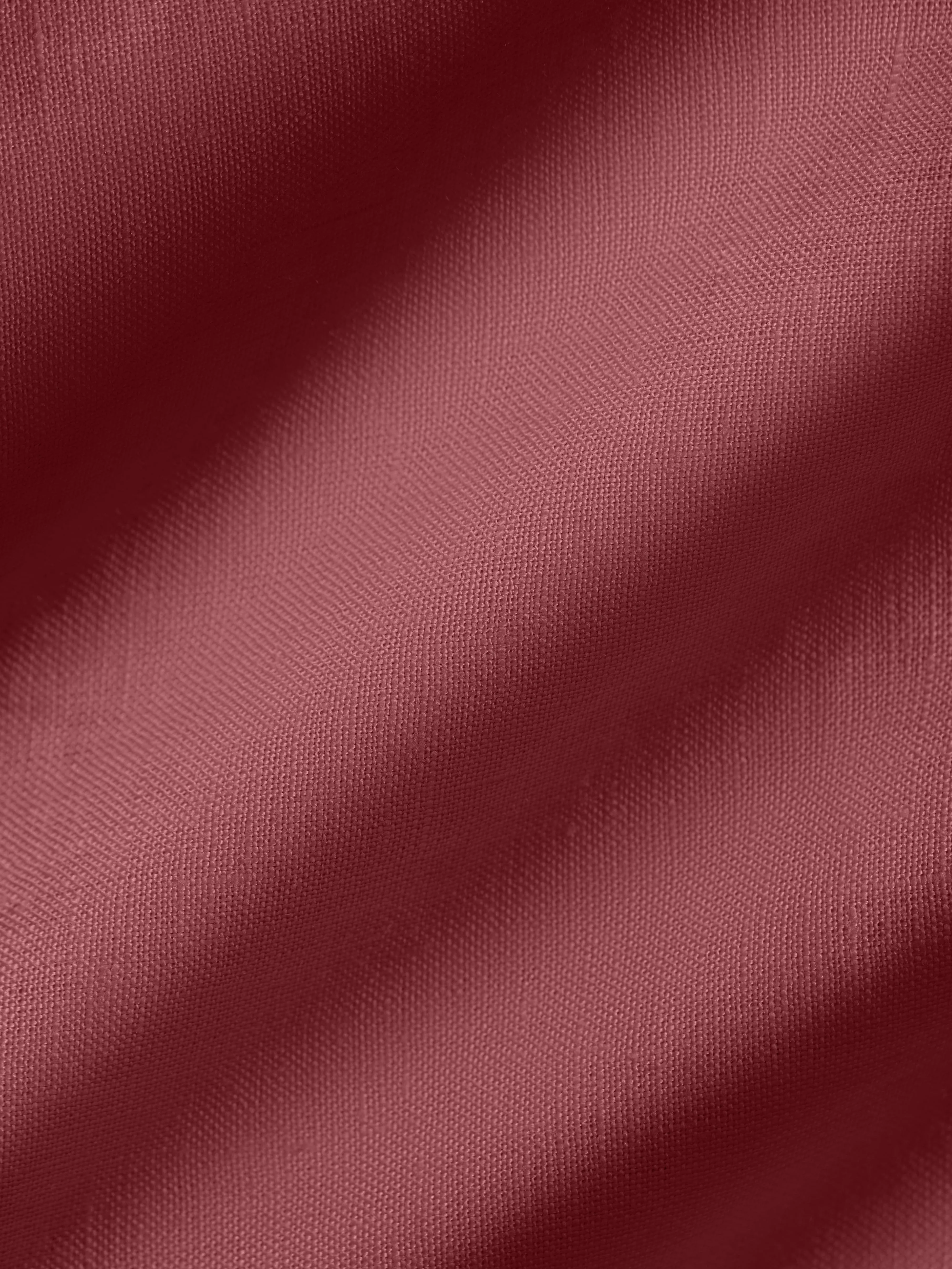 Mens DNA Linen Camp Collar Shirt—garnet red sold by Pangaia product image thumbnail 5