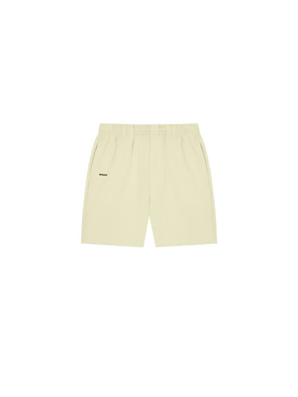 Mens DNA Double Jersey Panelled Shorts—maitake beige sold by Pangaia