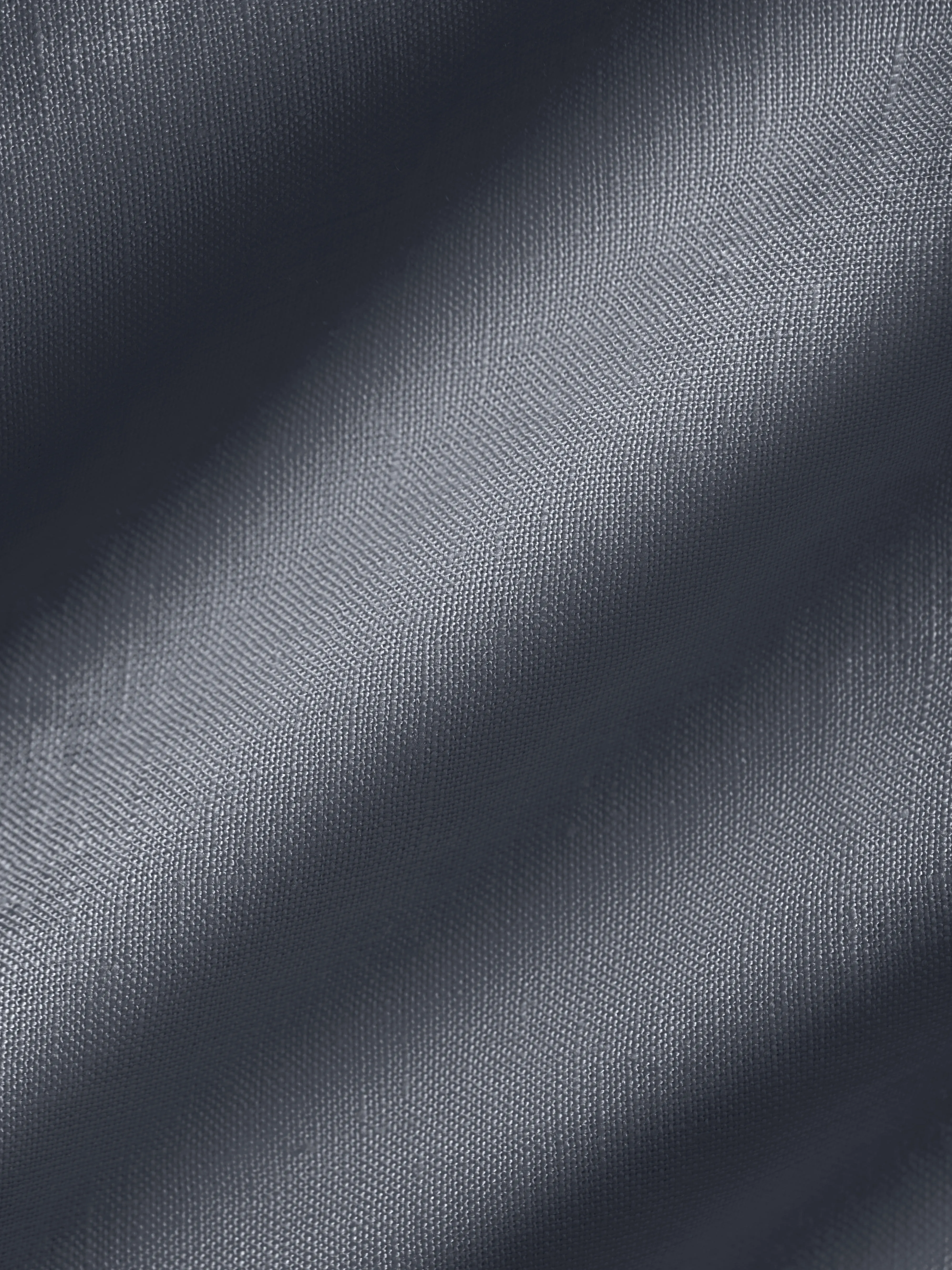 Mens DNA Linen Collared Long Sleeve Shirt—atmosphere grey sold by Pangaia product image thumbnail 5