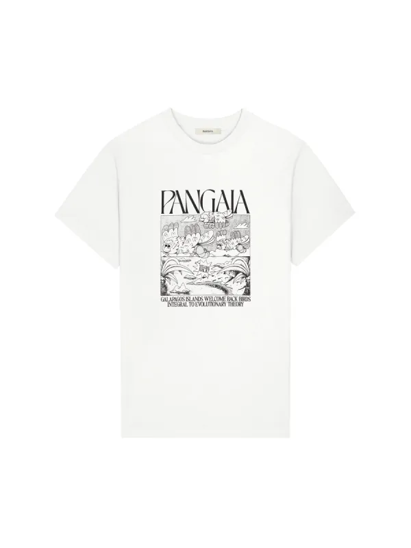 Mens Finches Return Hope T-Shirt—off-white sold by Pangaia