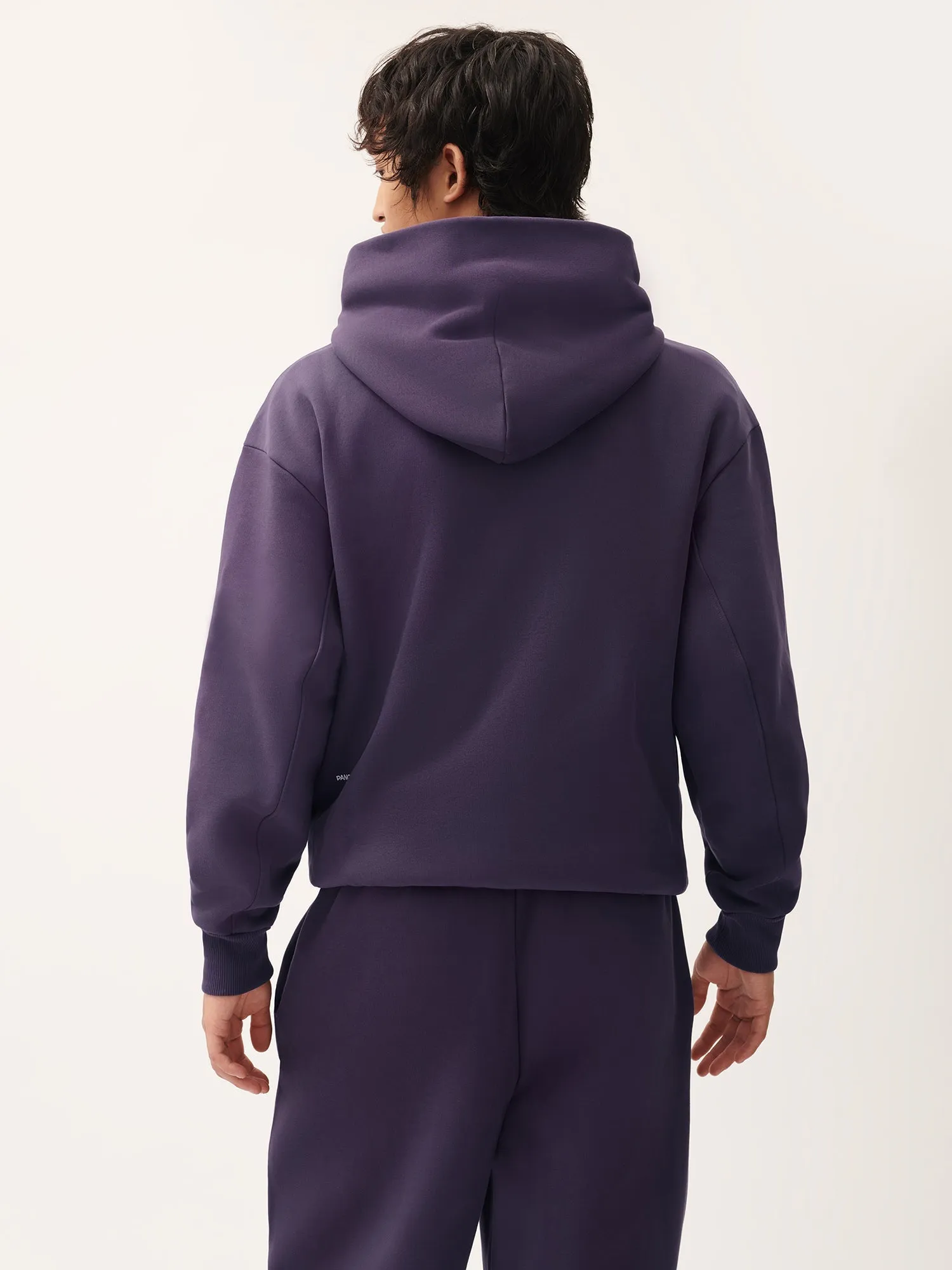Archive Mens DNA Hoodie—blackberry sold by Pangaia product image thumbnail 3