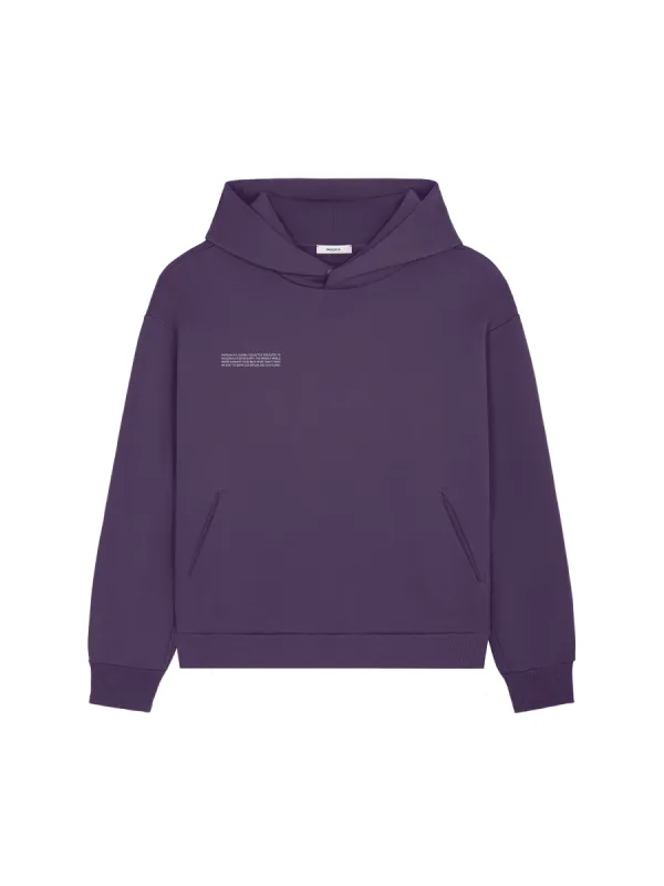 Mens DNA Hoodie—blackberry sold by Pangaia