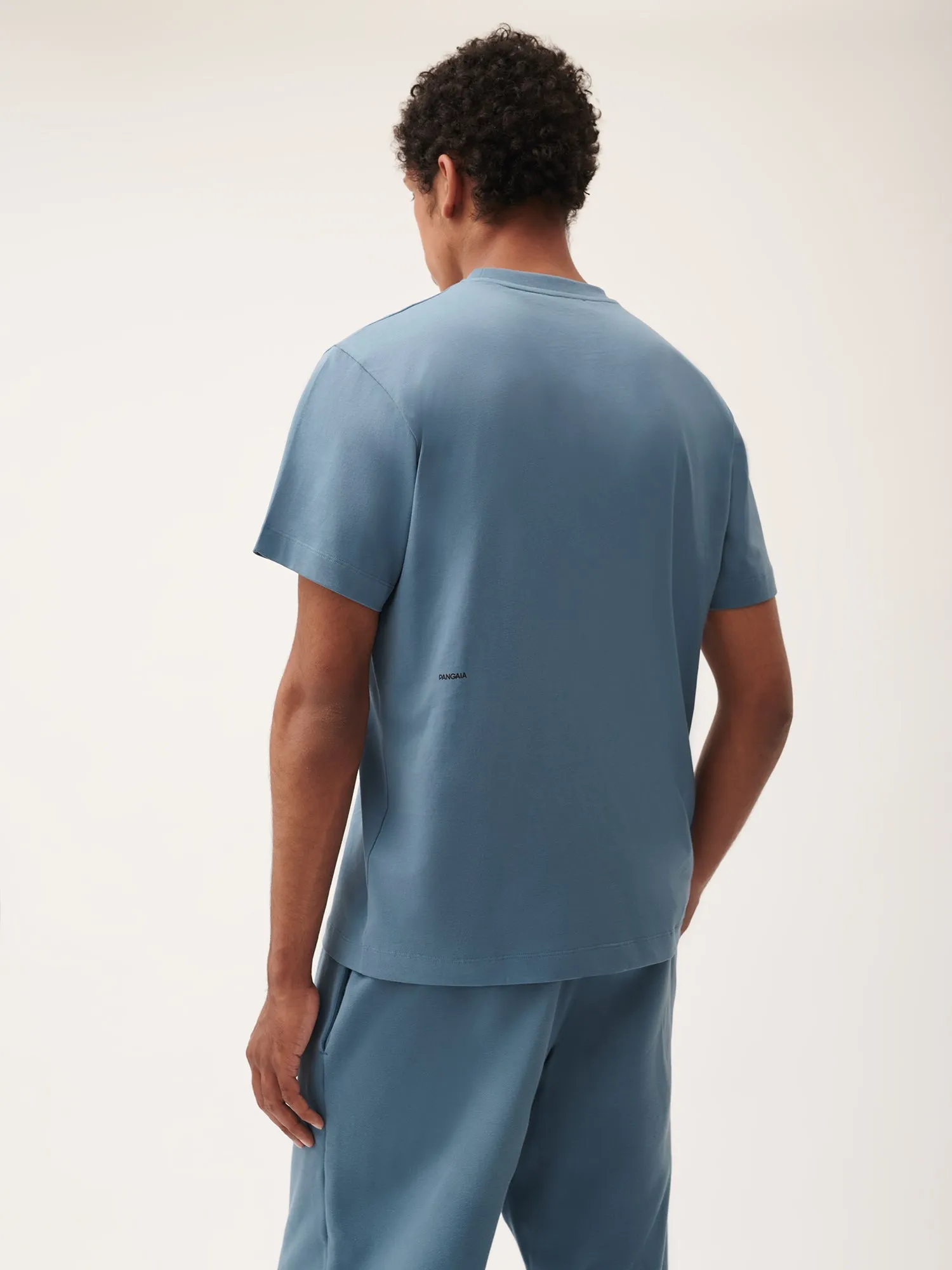 Mens 365 Midweight T-shirt—indigo blue sold by Pangaia product image thumbnail 3