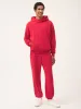 Mens 365 Midweight Track Pants—Goji berry red sold by Pangaia