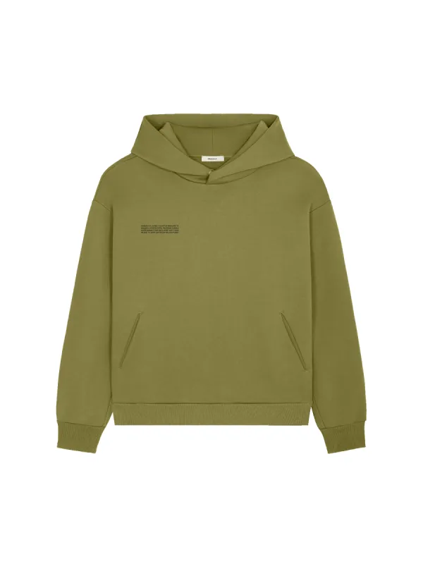 Mens DNA Hoodie—highland green sold by Pangaia