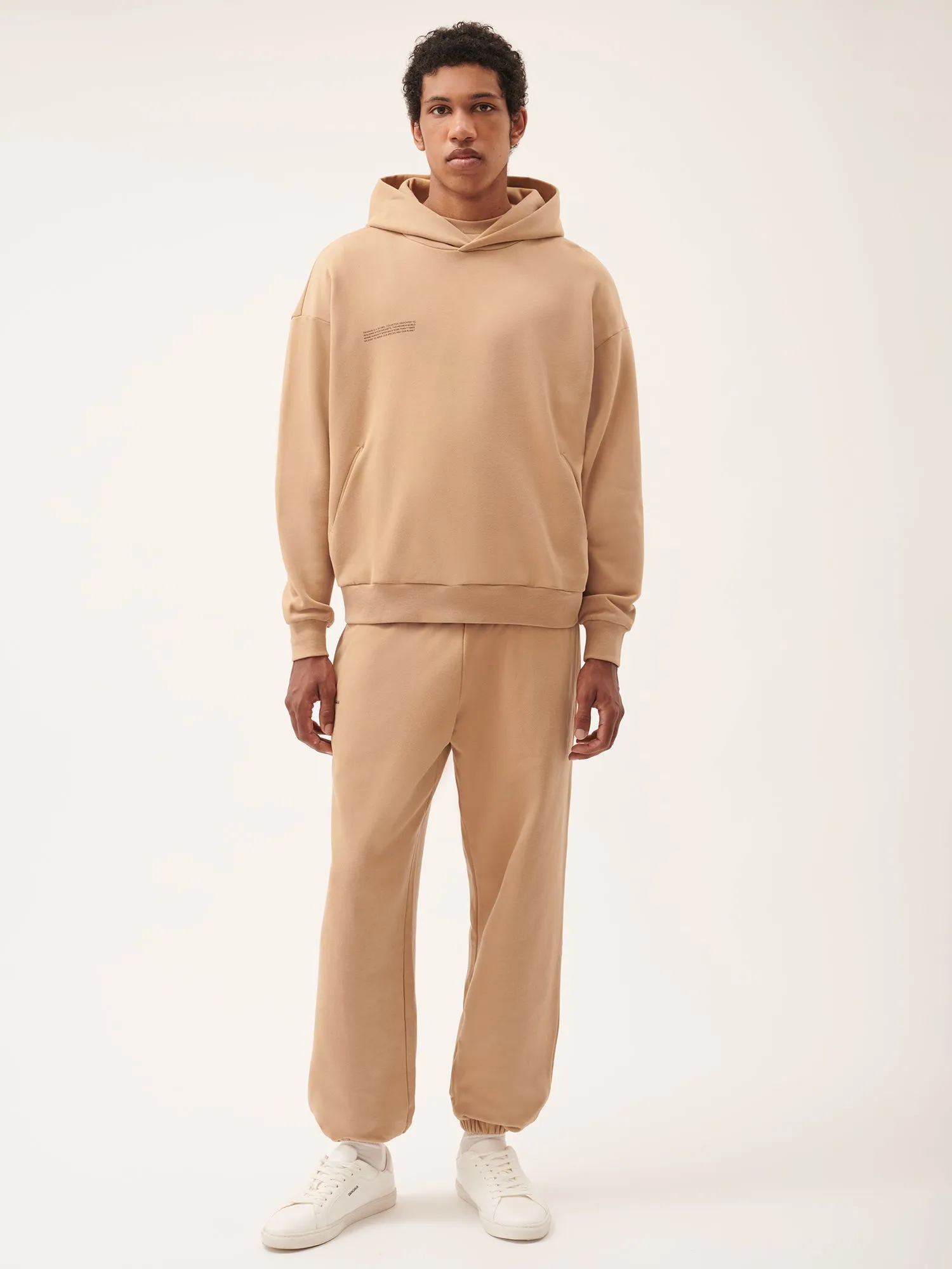 Mens 365 Midweight Track Pants—desert camel sold by Pangaia product image thumbnail 2