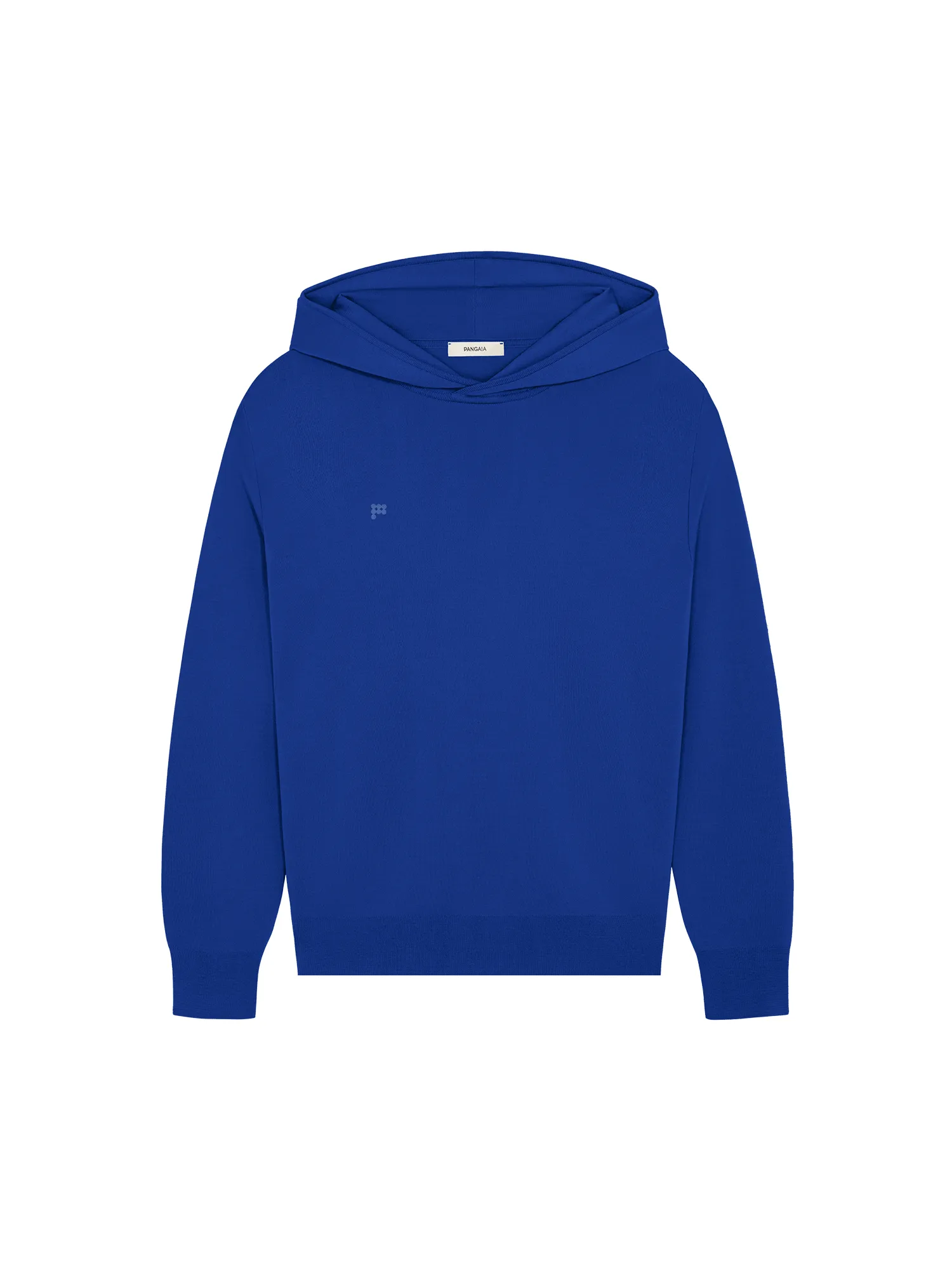 Womens Regenerative Merino Wool Hoodie—earth blue sold by Pangaia