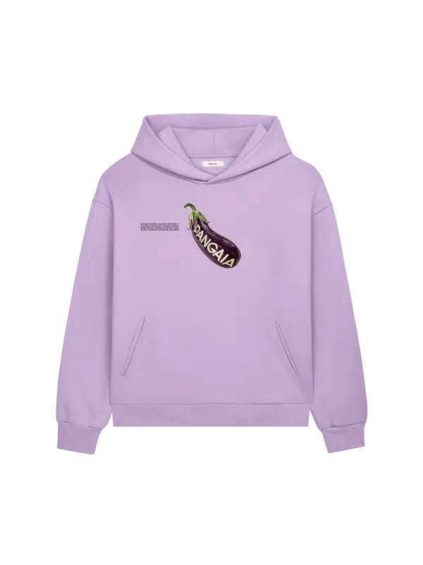 Mens 365 Heavyweight Aubergine Hoodie—orchid purple sold by Pangaia