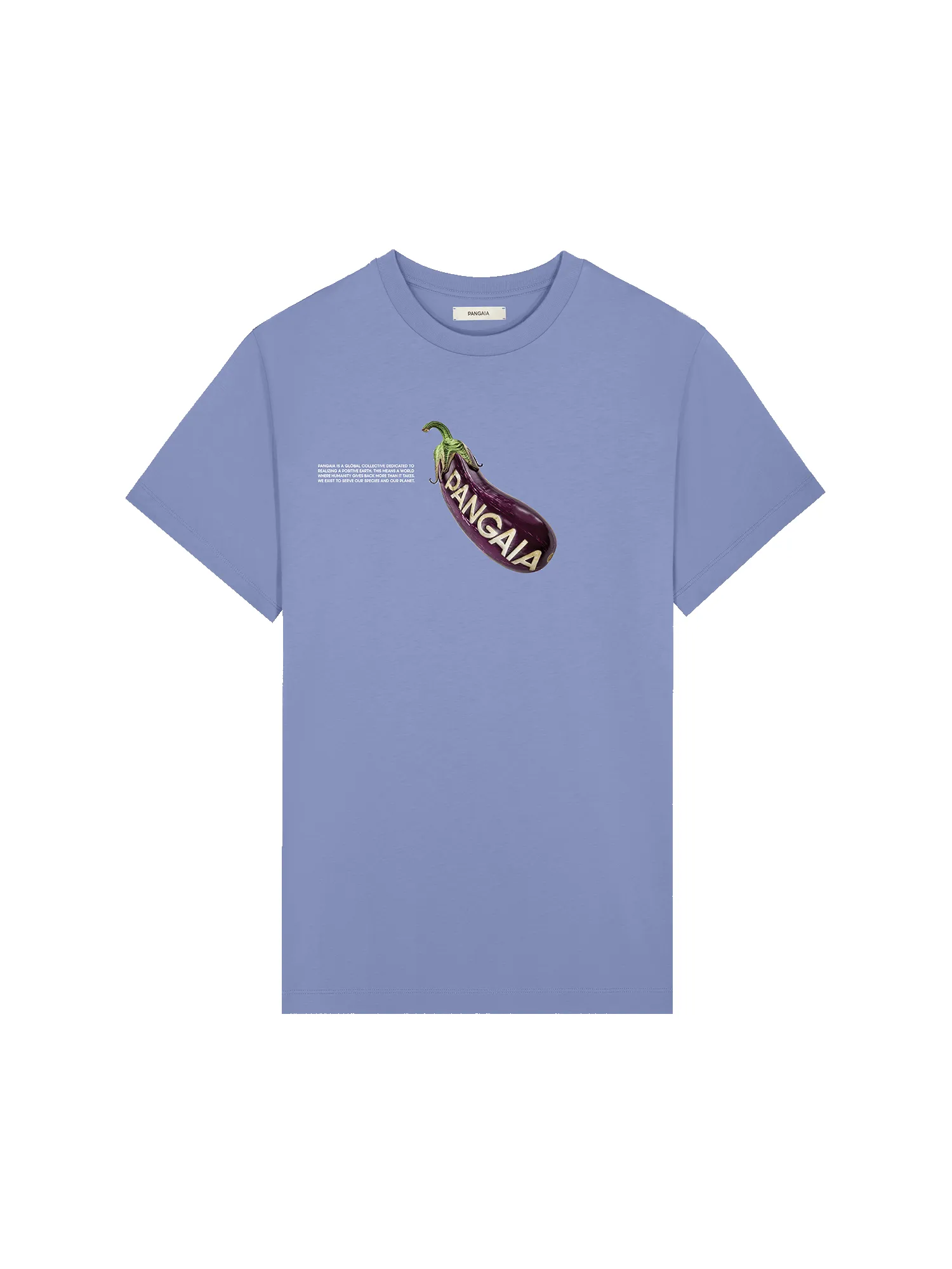 Womens 365 Midweight Aubergine T-shirt—aster purple sold by Pangaia