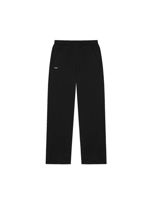 Mens 365 Midweight Straight Leg Track Pants—black sold by Pangaia