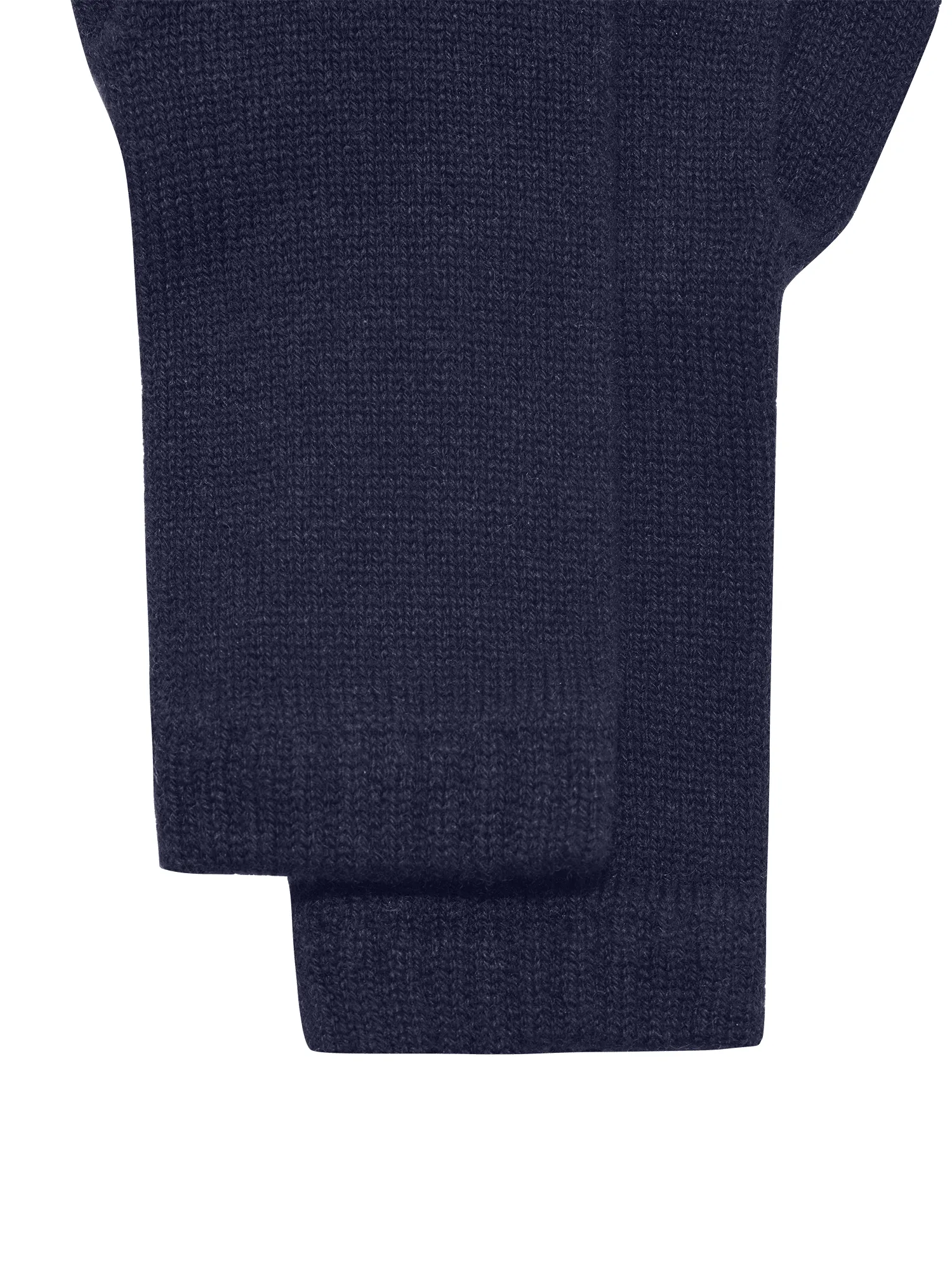 Cashmere Short Cuff Gloves—dark navy sold by Pangaia product image thumbnail 3