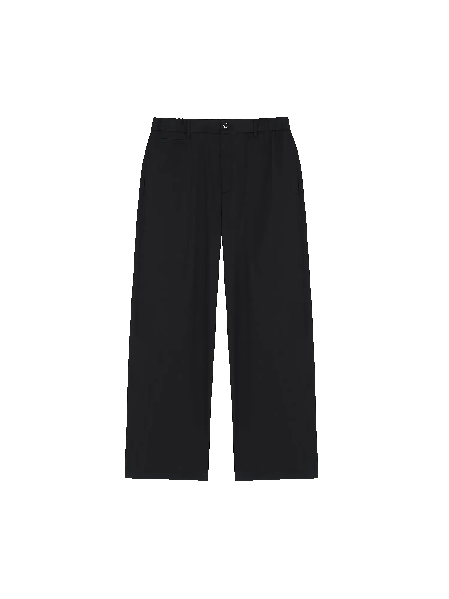Womens DNA Straight Leg Trousers—black sold by Pangaia