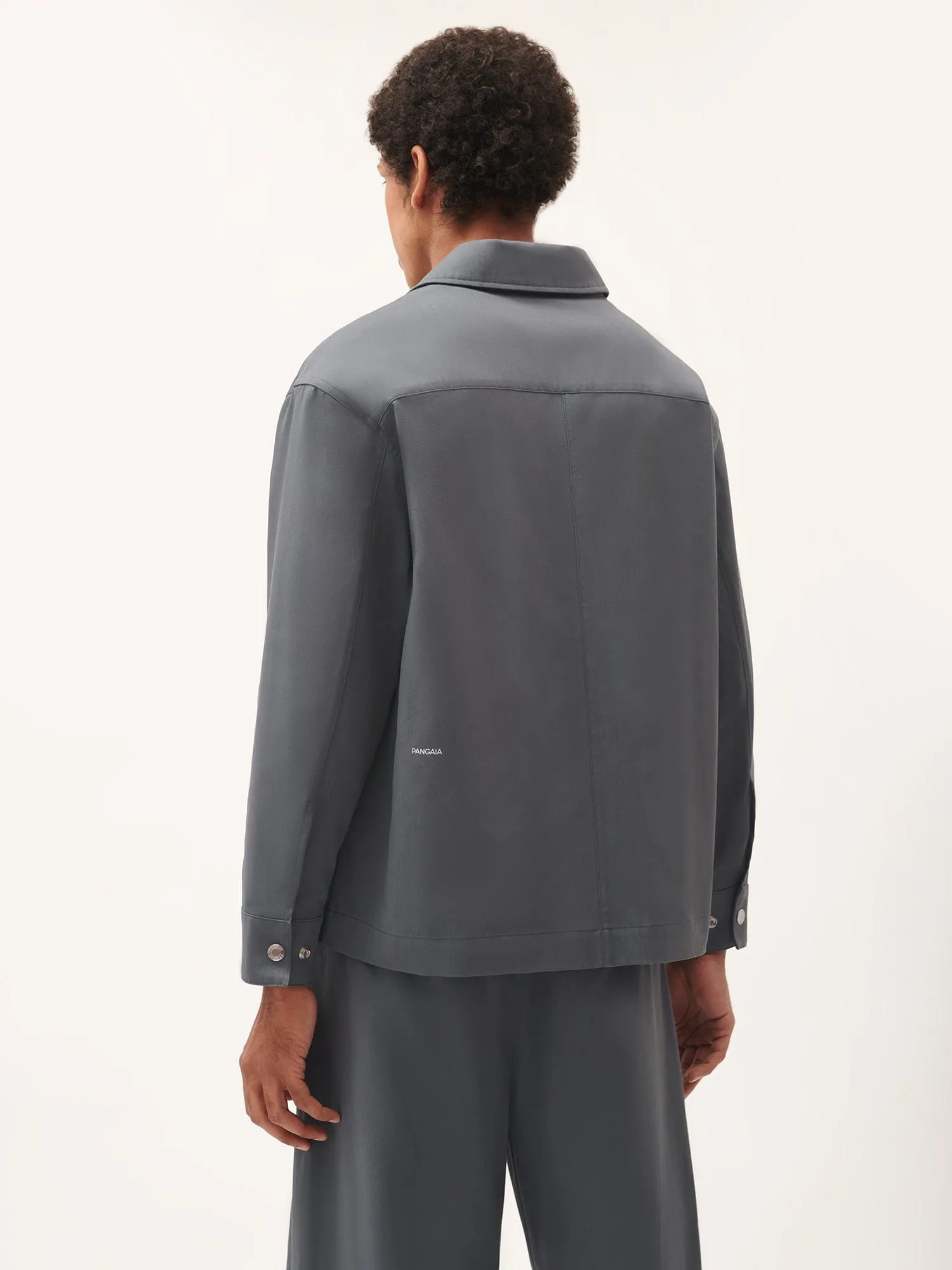 Men's DNA Utility Jacket—atmosphere grey sold by Pangaia product image thumbnail 3