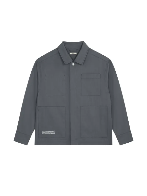 Men's DNA Utility Jacket—atmosphere grey sold by Pangaia